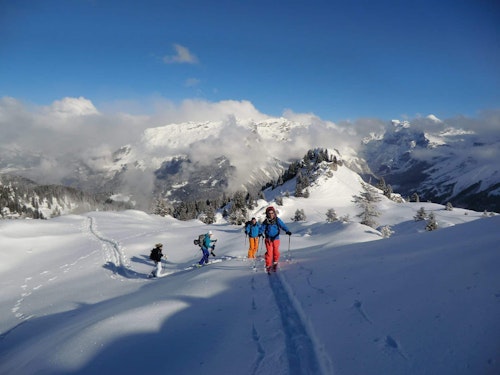Les Contamines and Megève guided ski touring