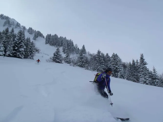 Les Contamines and Megève guided ski touring