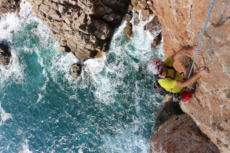 Sardinia rock climbing