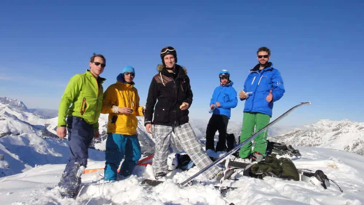 ntroductory ski touring course in the Kitzbuheler Alps 11