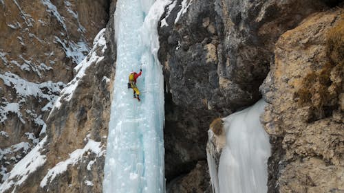 Introductory ice climbing course in Fassa Valley