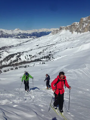 Ski touring course - Dolomites