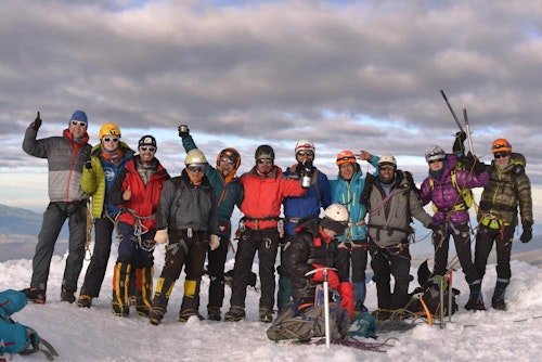 Cayambe Volcano 2-day guided climbing trip