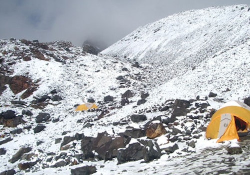 Cerro del Plata 8-day guided expedition