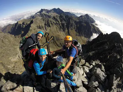 Guided climbing trip to Mt Gerlach in the High Tatras