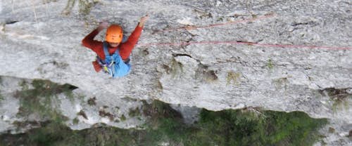Rock climbing in Sierra Guara