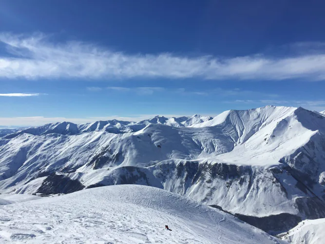 Gudauri freeride et ski de randonnée avec guide IFMGA