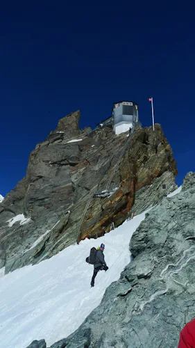 De refugio a refugio caminata glaciar Chamonix-Zermatt