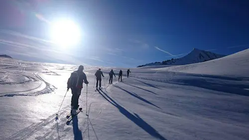 Grossvenediger 3657m ski touring ascent