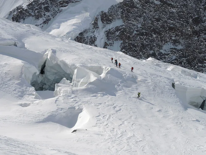 6-day ski tour from Monte Rosa to Matterhorn