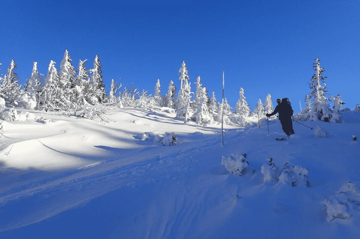 Giant Mountains ski touring from west to east | Czech Republic