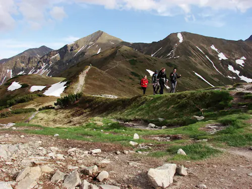 Randonnée de la traversée des Tatras occidentales polonaises