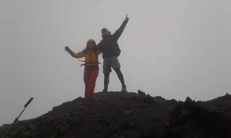 Summit Mama TUNGURAHUA (5.023 m)