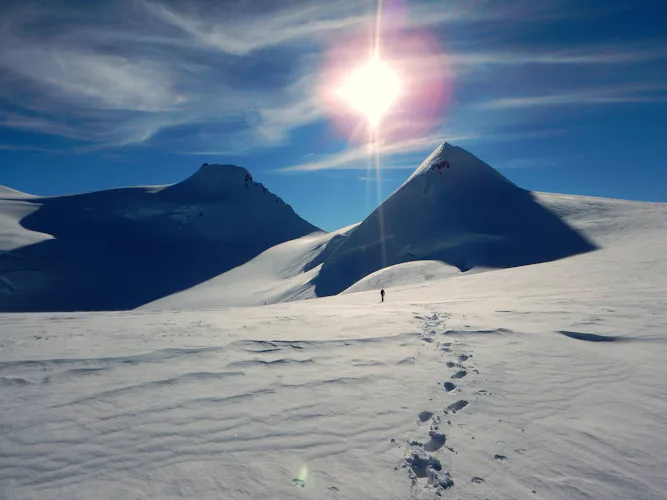 Alpine mountaineering ascent to Regina Margherita Hut