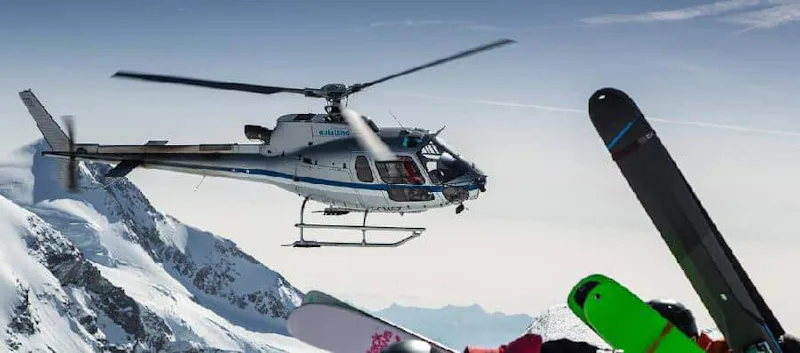 Semana de heliesquí en la cara suroeste del Mont Blanc (5 vuelos)