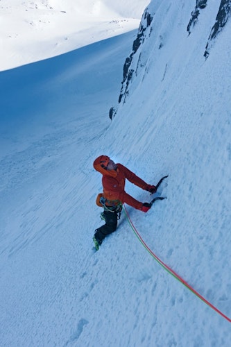 Cours d'alpinisme hivernal en Norvège pour les débutants