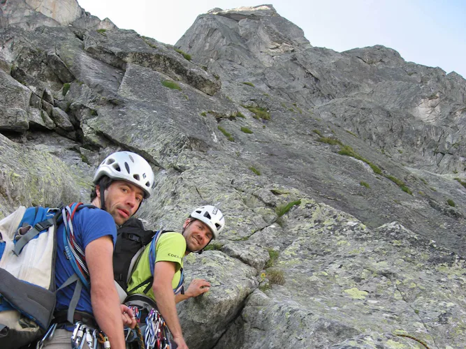 One week of climbing tours among Bergell