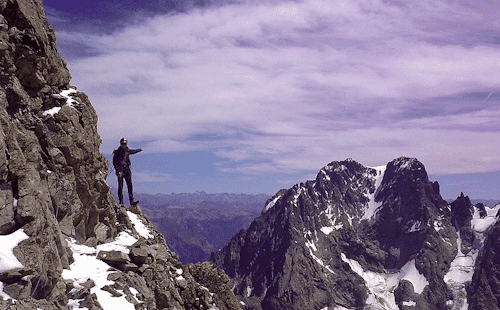 Massif des Ecrins guided mountaineering