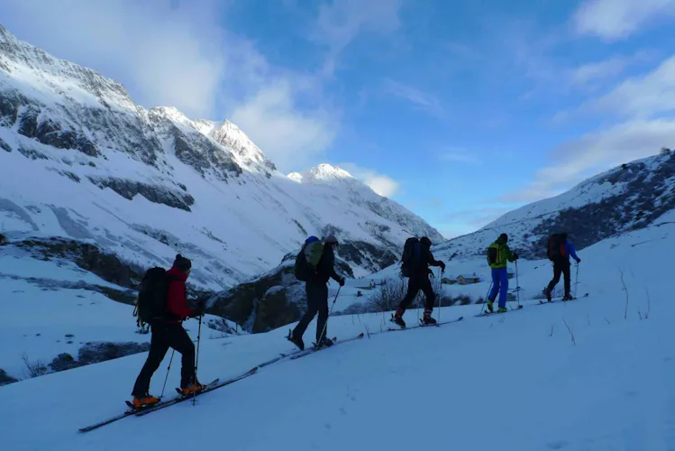 Ski de randonnée de 4 jours dans le parc national de la Vanoise