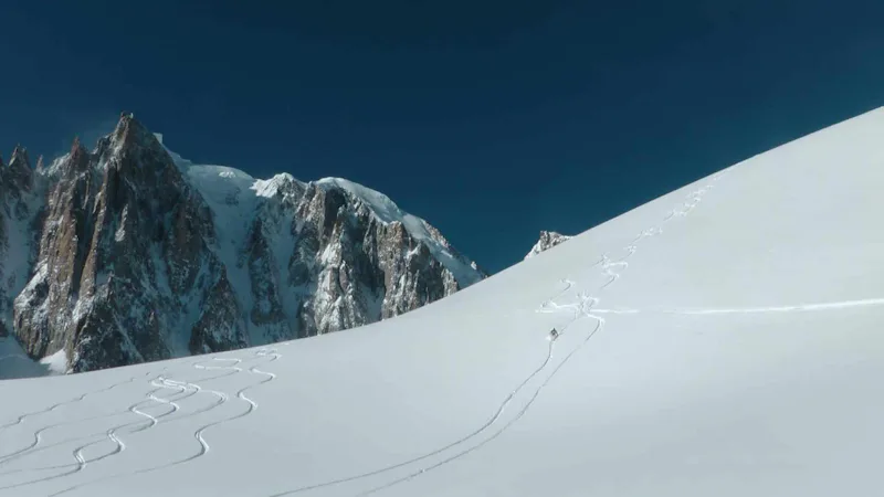 Freeride skiing weekend in Chamonix