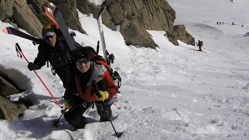 Introduction to ski mountaineering in Courmayeur