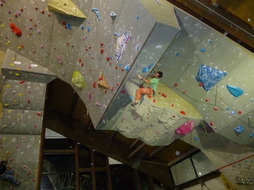 Courmayeur indoor climbing course