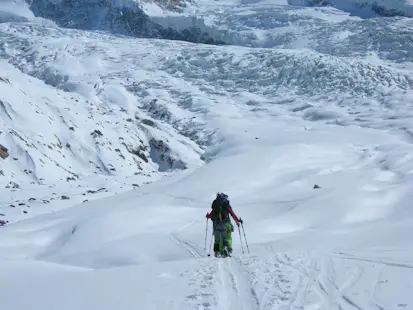 Monte Rosa ski touring trip, Pennine Alps