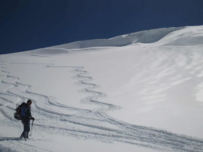 Monte Rosa ski touring trip, Pennine Alps