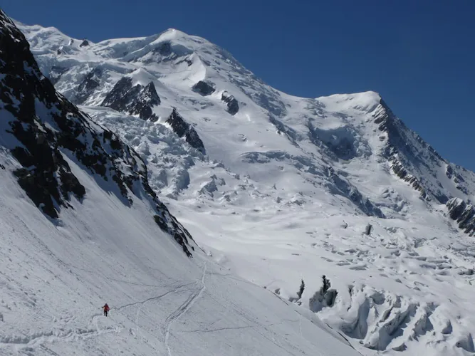Mont Blanc : 2 jours d'ascension en ski de randonnée