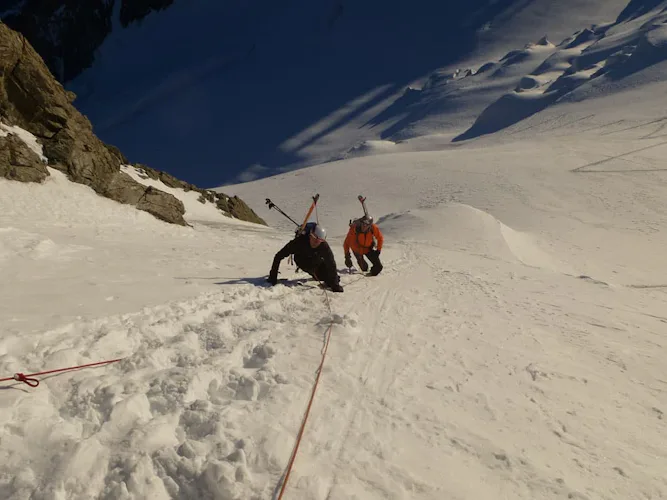 Mont Blanc : 2 jours d'ascension en ski de randonnée