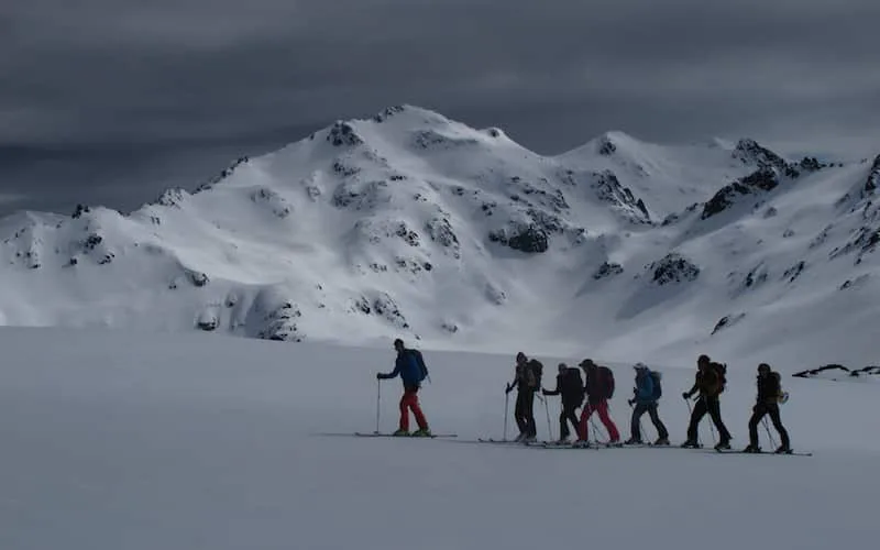 Ski mountaineering course in Patagonia