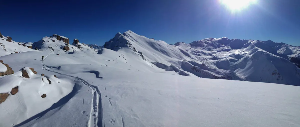Vars Risoul freeride ski and freetouring day trip | France