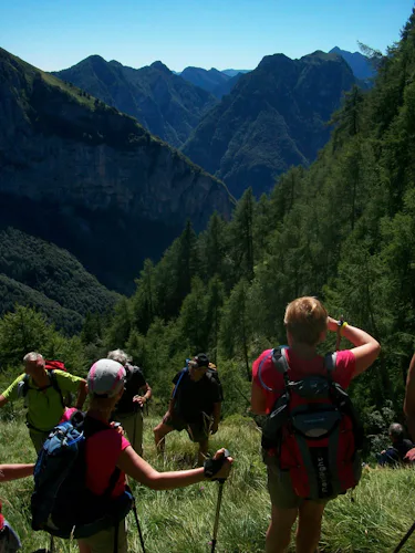 Friuli Dolomites hut-to-hut guided hiking tour