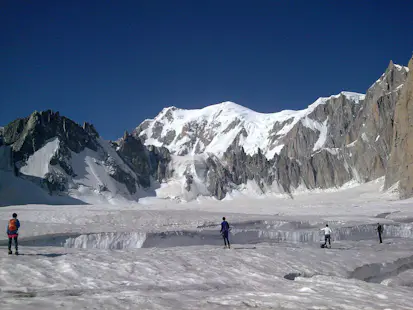 Glacier du Géant guided traverse