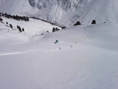 Ski freeride avec un guide de Saalbach-Hinterglemm