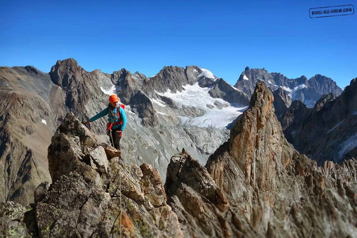 Multi-pitch climbing in Les Hautes Alpes | France