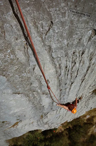 Multi-pitch climbing in Les Hautes Alpes