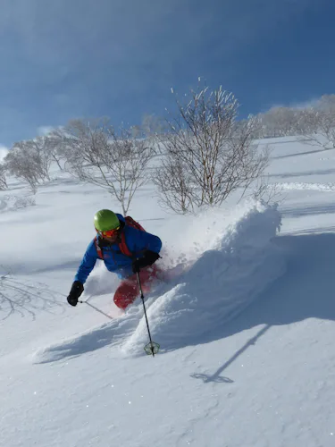 Freeride y esquí de travesía en Hokkaido