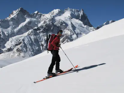 Initiation au ski de randonnée à la Grave et Serre Chevalier
