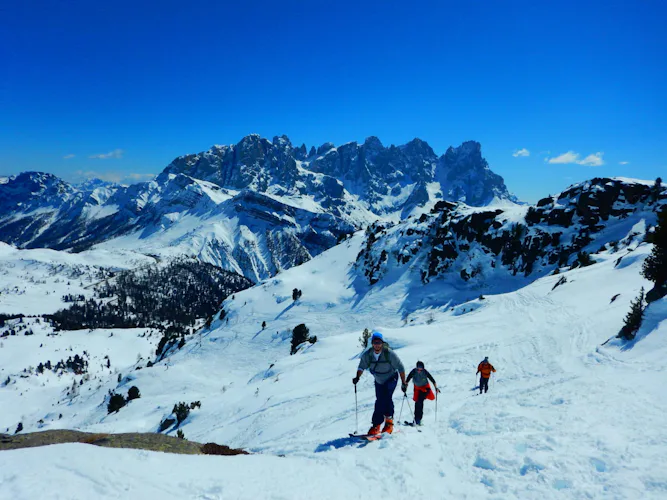 Van delle Sasse – Val di Zoldo excursión guiada de esquí de travesía