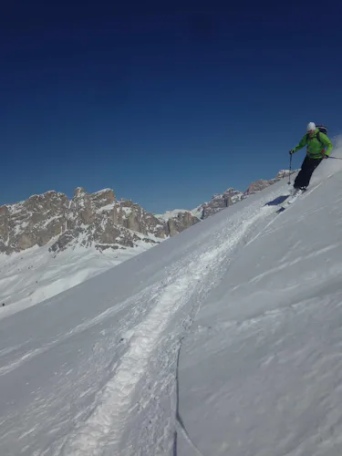 Juribrutto guided ski touring day, San Martino Dolomites