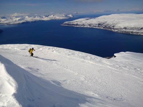 Ski Touring in the Troms region, Norway