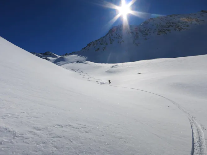 Ski de randonnée avec guide de 5 jours dans le Queyras
