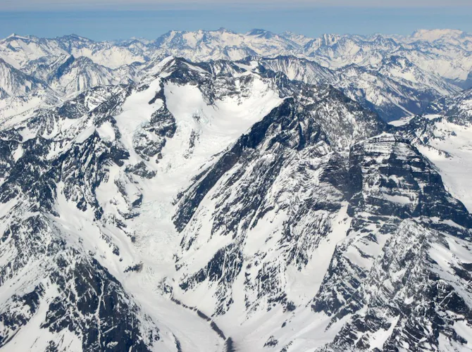 Nevado Juncal Climb in Andes Range