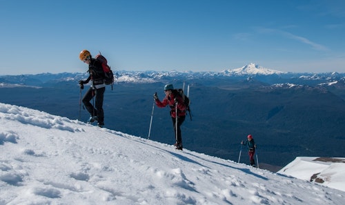 Ascent to Puyehue Volcano in 2 days