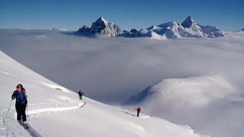 Wapta, la traversée à ski de randonnée