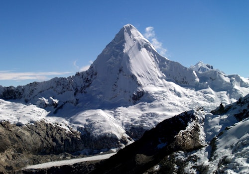 Nevado Artesonraju (6025M) ascent in Peru