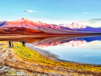 Ascent to Lascar Volcano, Chile