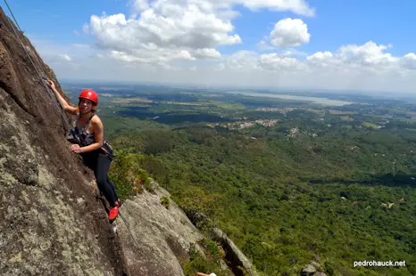 Rock climbing in Curitiba, Brazil