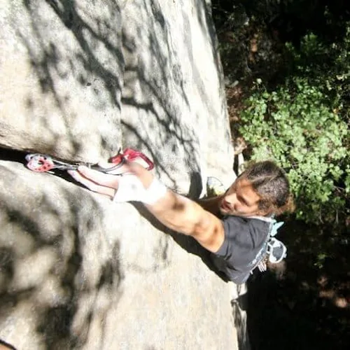 Traditional climbing 1
